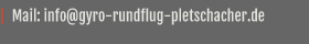 Schreiben Sie mir eine E-Mail